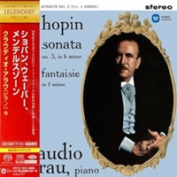 Warner Japan : Arrau - Chopin, Weber